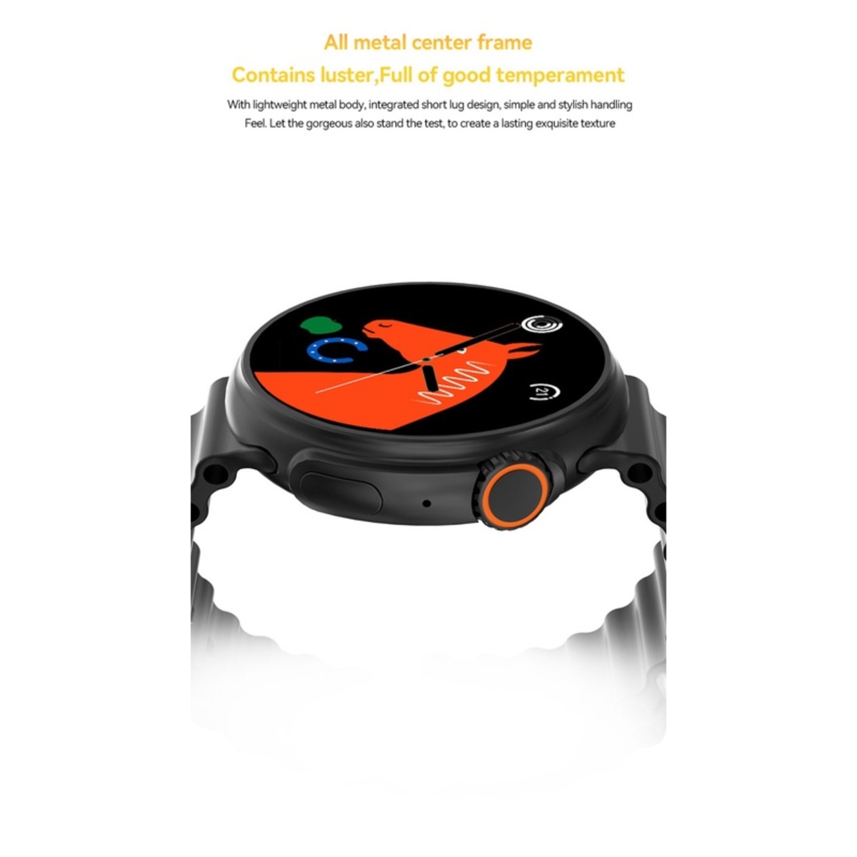 Foto 4 pulgar | Smartwatch Gt9 By Ns Tech Gris