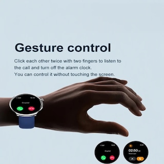 Foto 7 | Smartwatch Ns Tech Z93 Pro Pantalla Amoled Hd de 1,52 Pulgadas Negro