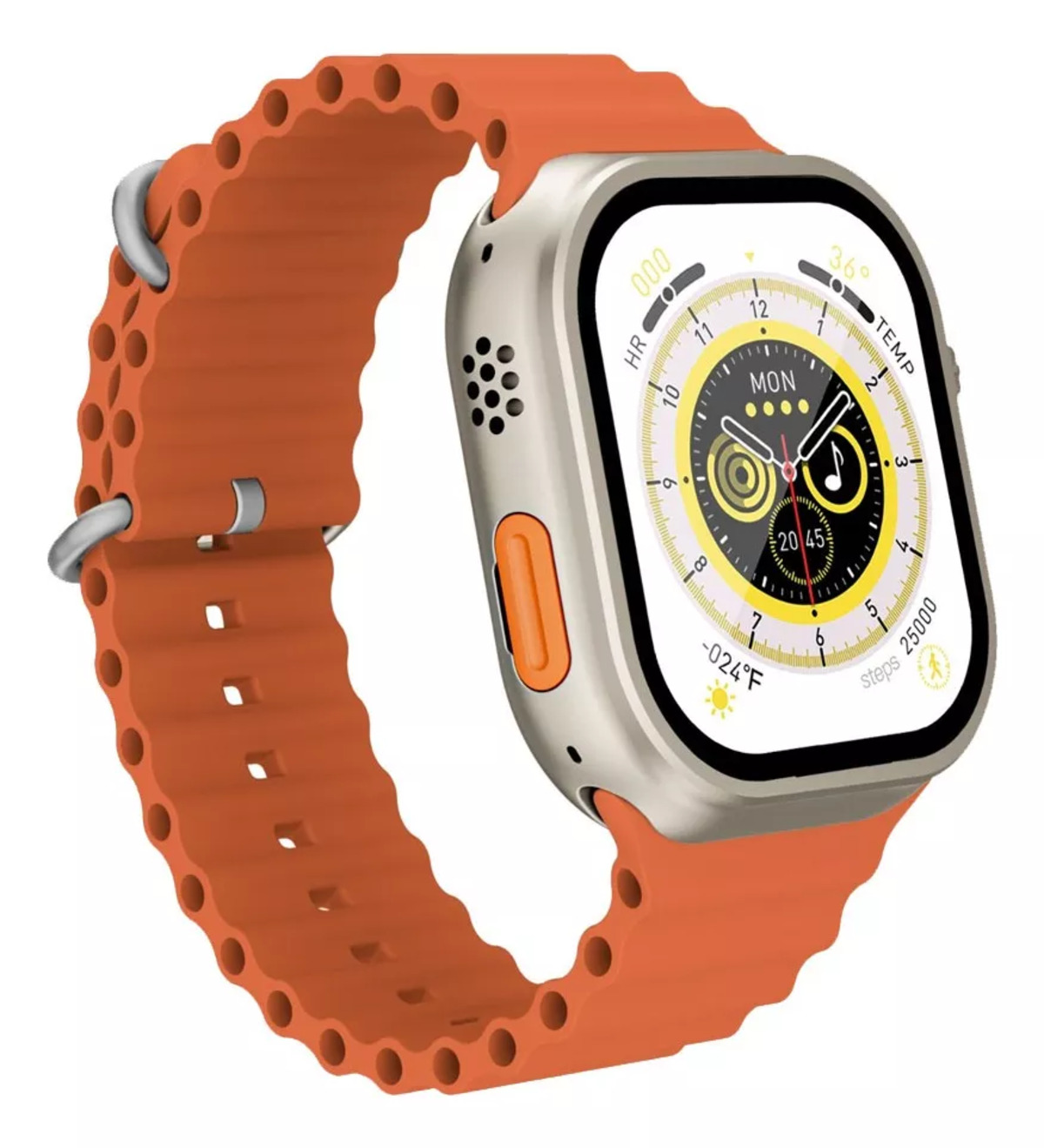 Reloj Inteligente X9 Call Android 8.1 2gb Ram 16gb  Naranja Fralugio