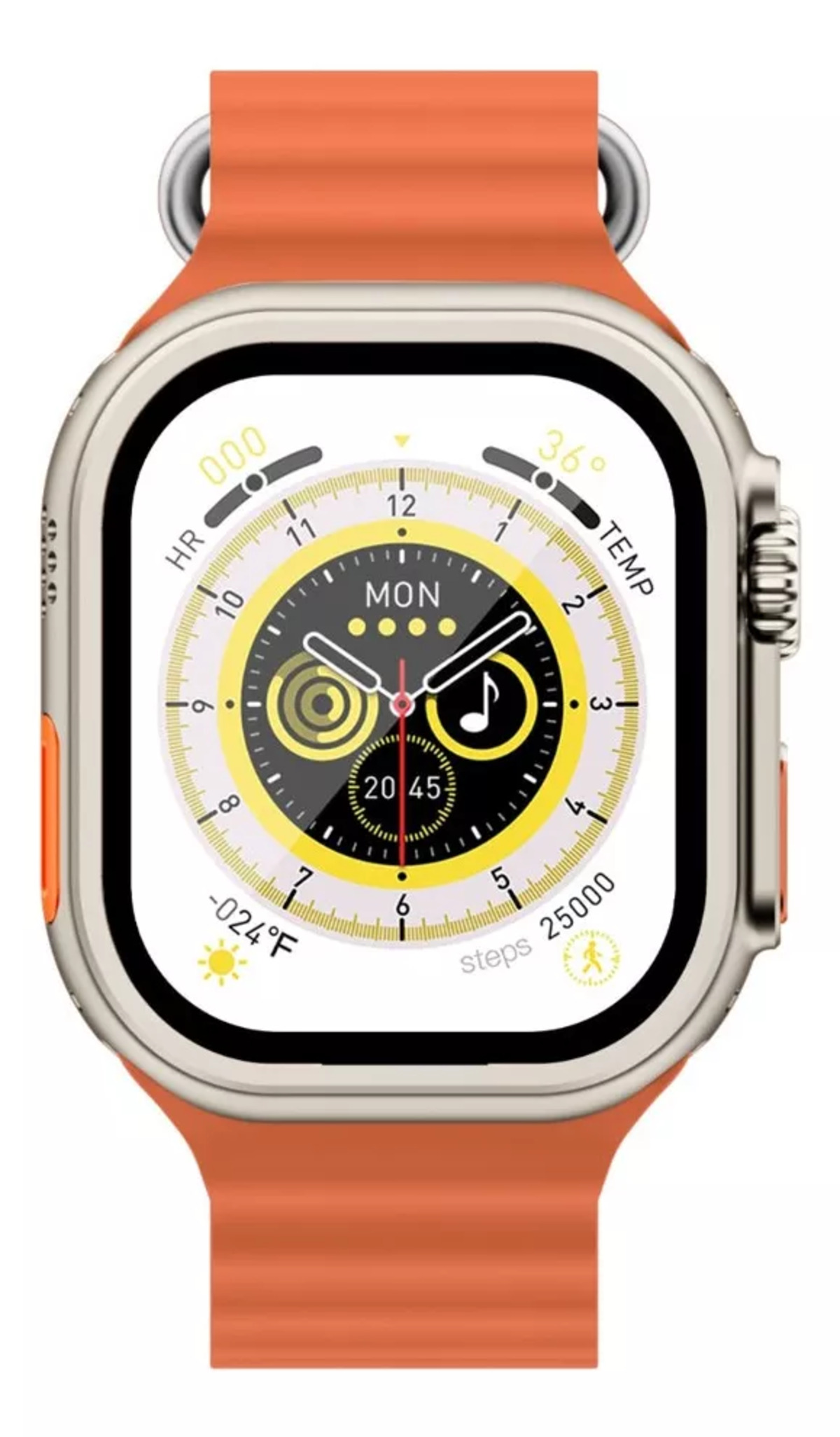 Foto 4 | Reloj Inteligente X9 Call Android 8.1 2gb Ram 16gb  Naranja Fralugio