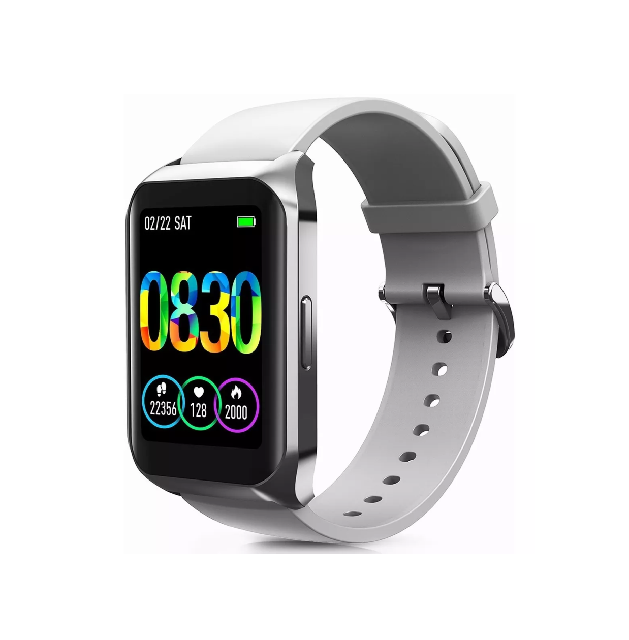 Foto 1 | Reloj Inteligente Deportivo H77 Lab.G Bluetooth 1.57 Bisel Plateado