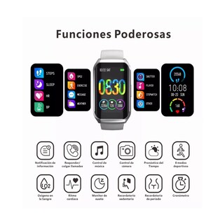 Foto 2 | Reloj Inteligente Deportivo H77 Lab.G Bluetooth 1.57 Bisel Plateado