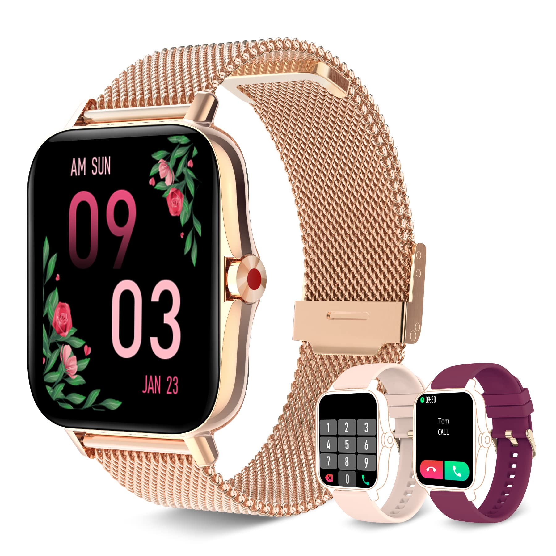Reloj Inteligente Iaret con Receptor de Llamadas/Dial Fitness Try para Mujer 1 Pieza - Venta Internacional $1,383