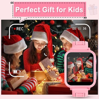 Foto 7 | Reloj Inteligente Phyulls para Niños Con 24 Juegos Cámara Video Y Música - Venta Internacional