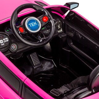 Foto 3 | Coche Montable Eléctrico con Control Remoto Led Sonidos Generica color Rosa