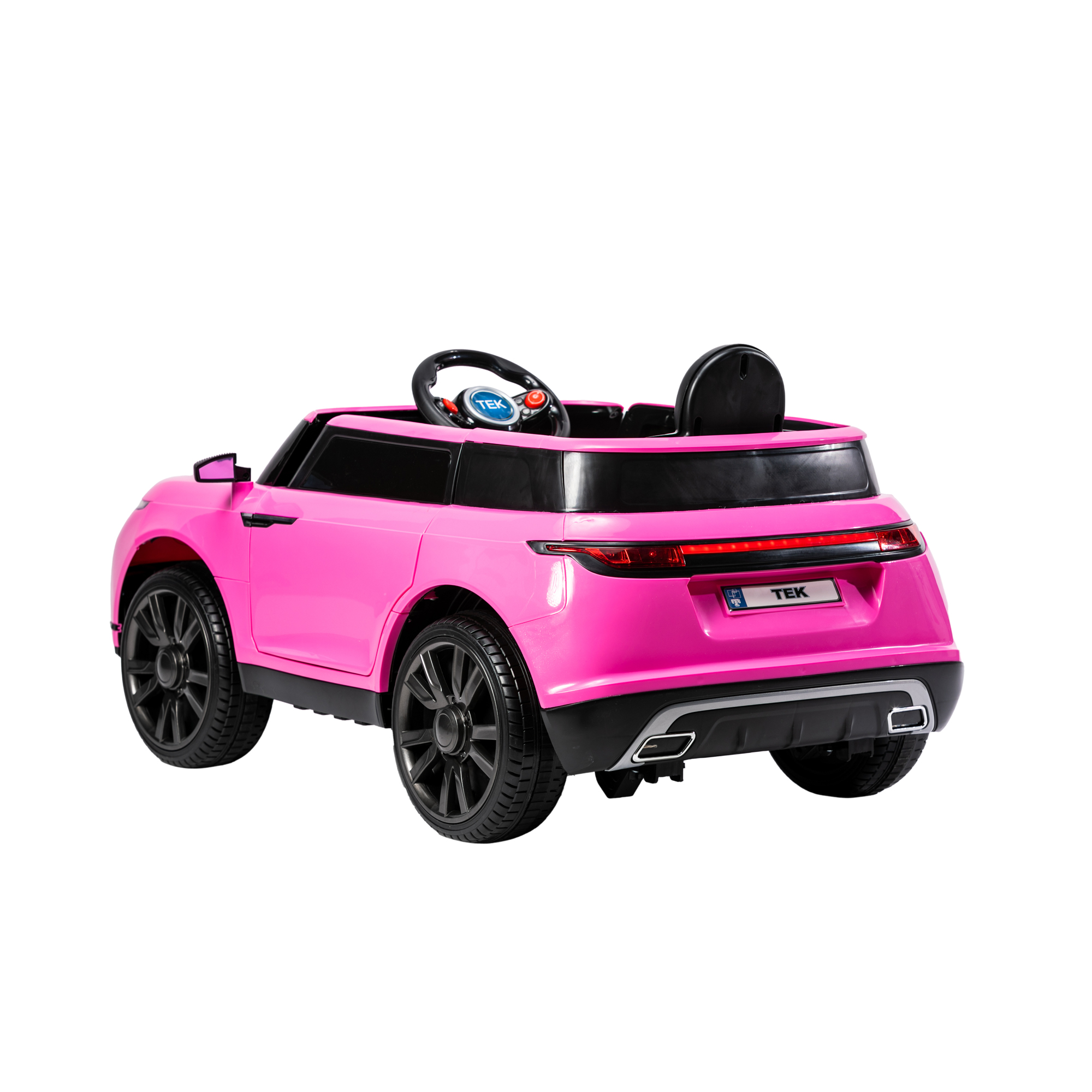 Foto 6 pulgar | Coche Montable Eléctrico con Control Remoto Led Sonidos Generica color Rosa