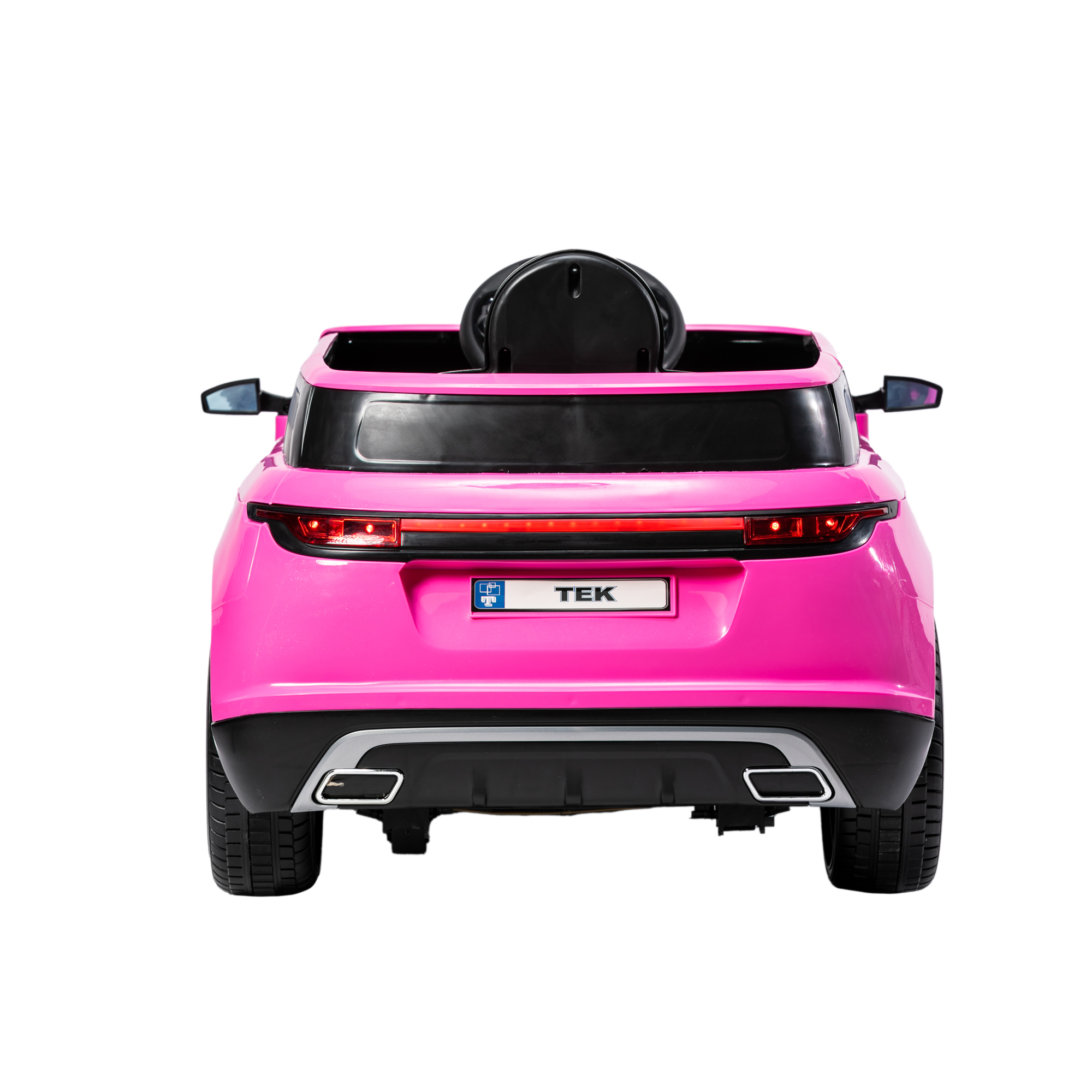Foto 7 pulgar | Coche Montable Eléctrico con Control Remoto Led Sonidos Generica color Rosa