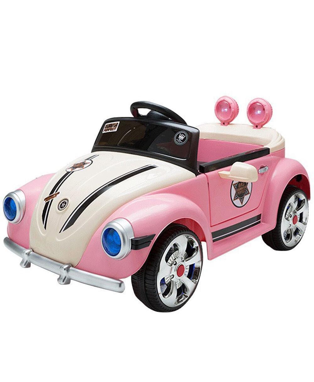 Carro Eléctrico Montable Bochito 6v Control Remoto Usb Generica color Rosa