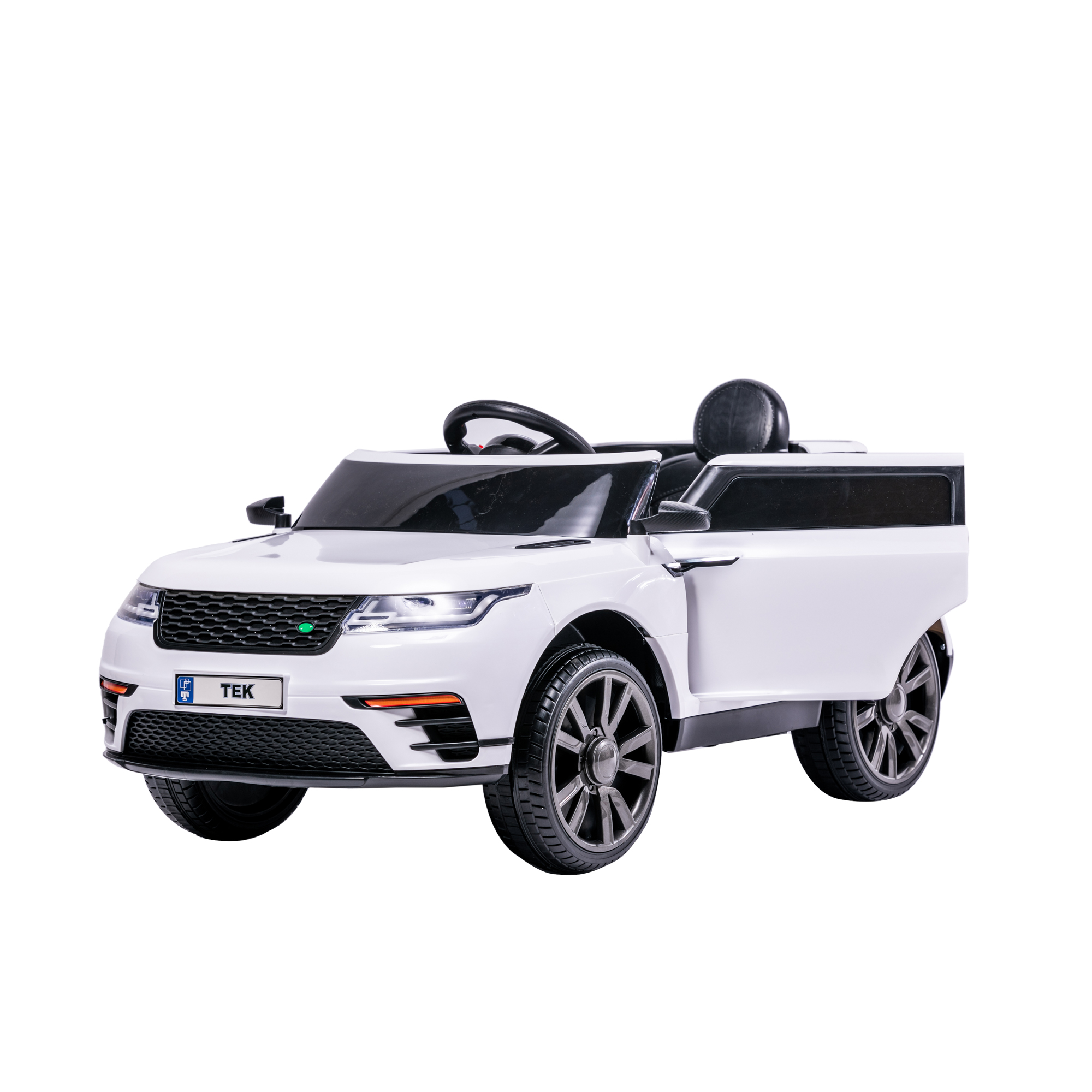 Foto 1 | Coche Montable Eléctrico con Control Remoto Led Sonidos Generica color Blanco