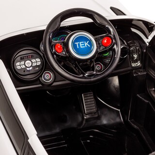 Foto 3 | Coche Montable Eléctrico con Control Remoto Led Sonidos Generica color Blanco