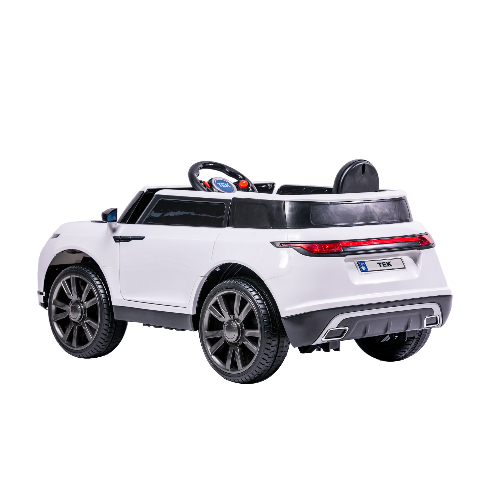 Foto 6 pulgar | Coche Montable Eléctrico con Control Remoto Led Sonidos Generica color Blanco
