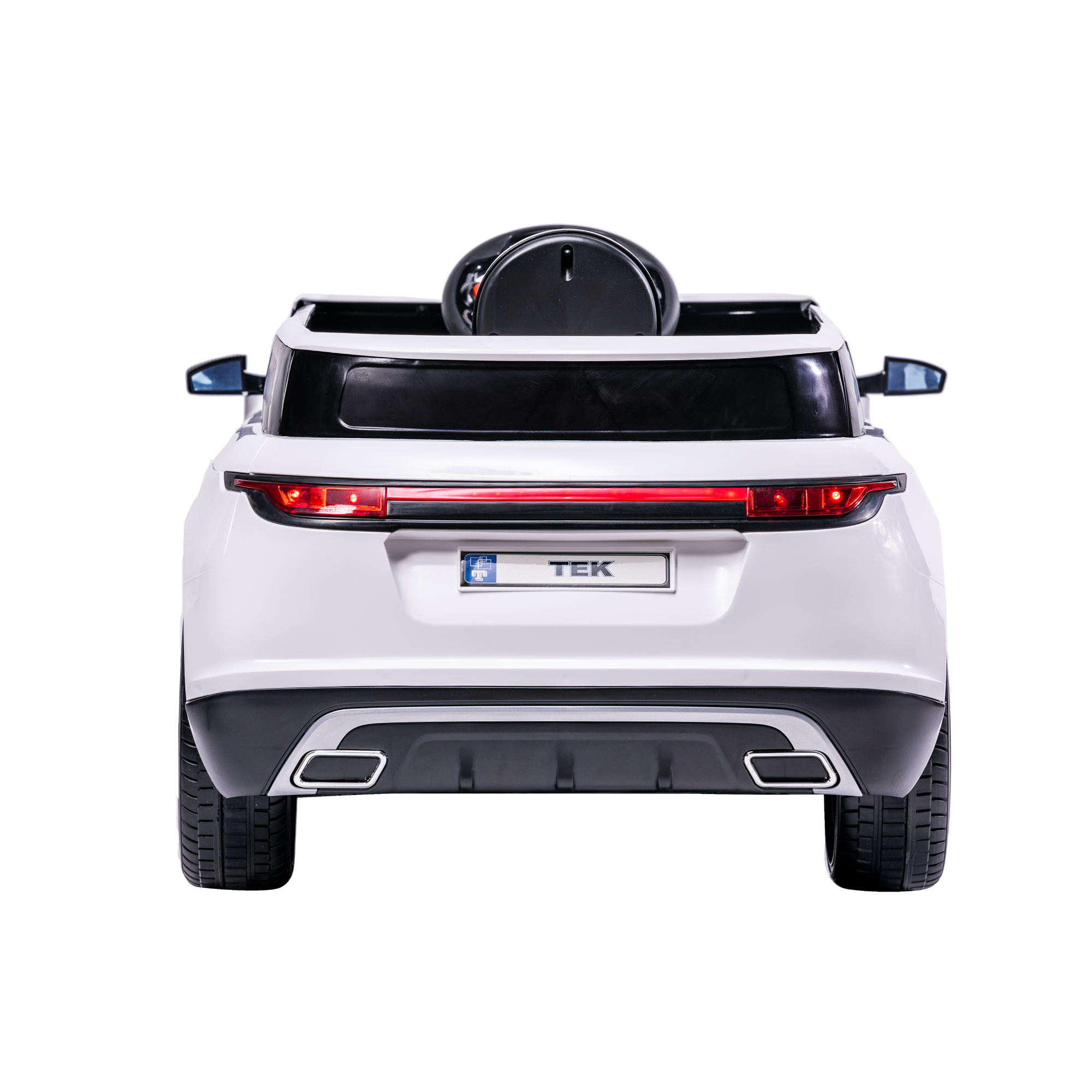 Foto 7 pulgar | Coche Montable Eléctrico con Control Remoto Led Sonidos Generica color Blanco