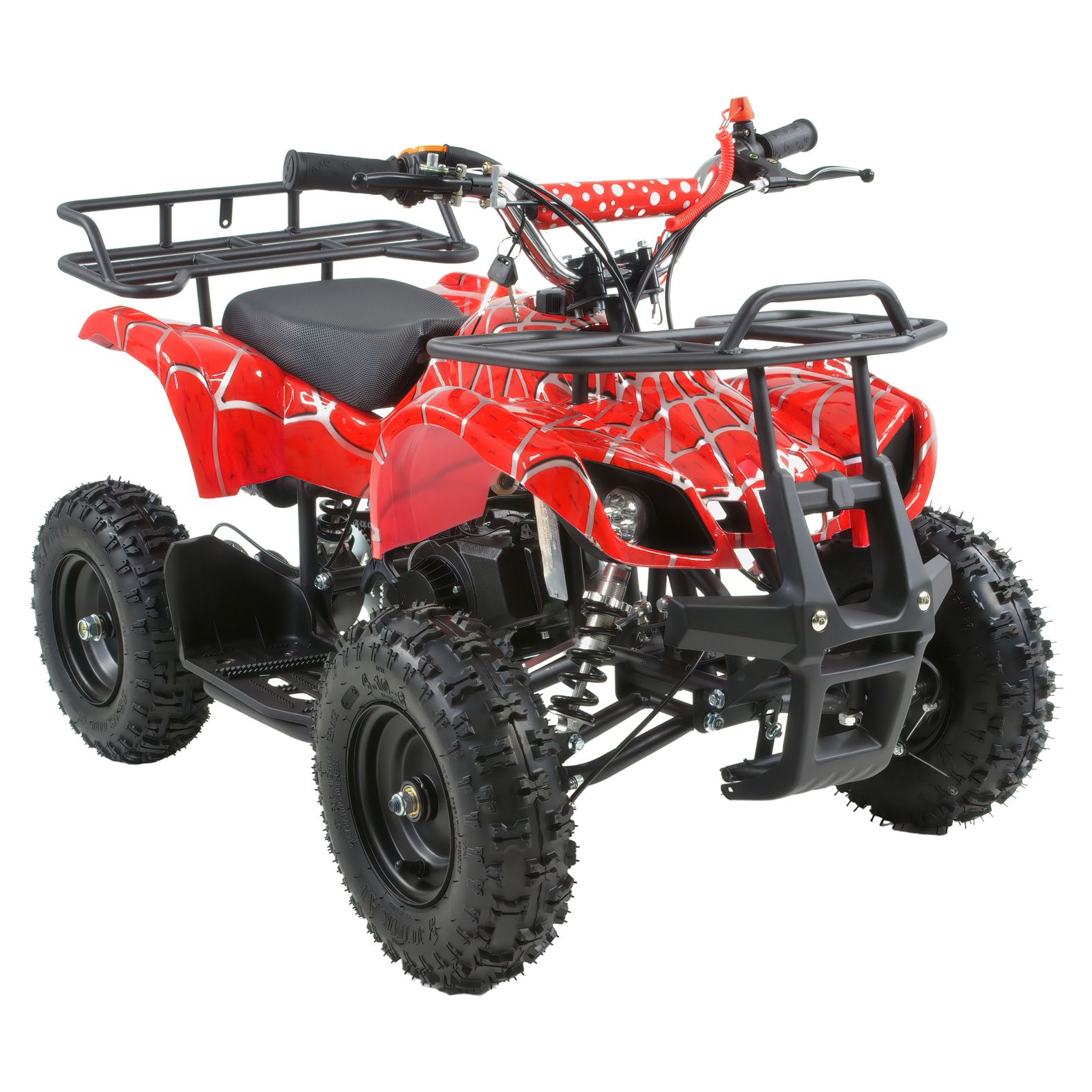 Cuatrimoto Atv Niños Montable 49cc Negra $13,999