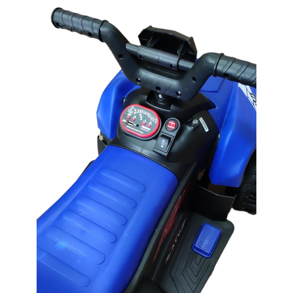 Foto 4 pulgar | Cuatrimoto Eléctrica Infantil Tek 188-CUATRI color Azul
