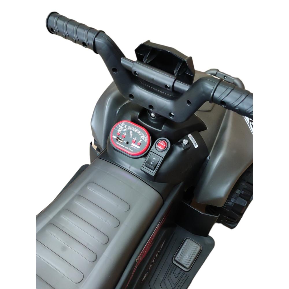 Foto 4 pulgar | Cuatrimoto Eléctrica Infantil Tek 188-CUATRI color Gris