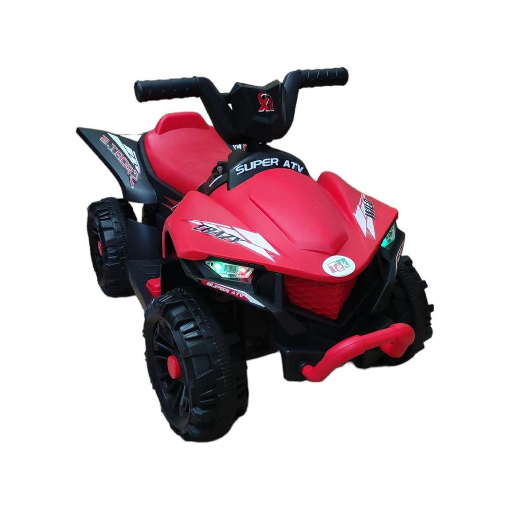 Cuatrimoto Eléctrica Infantil Tek 188-CUATRI color Rojo