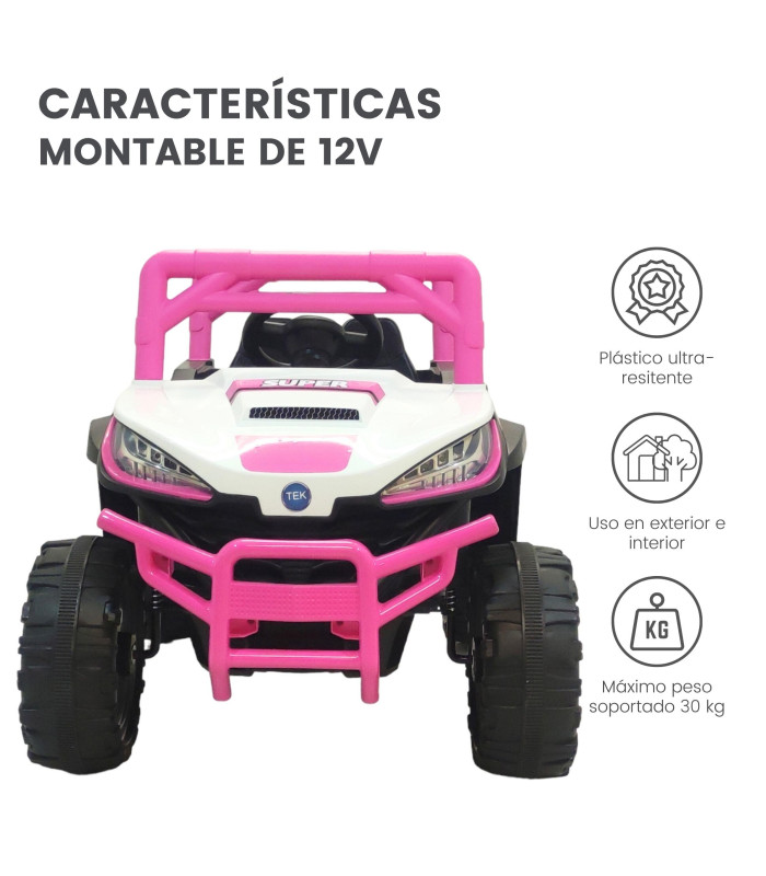 Foto 5 | Montable Eléctrico Tek TEK-699 color Rosa