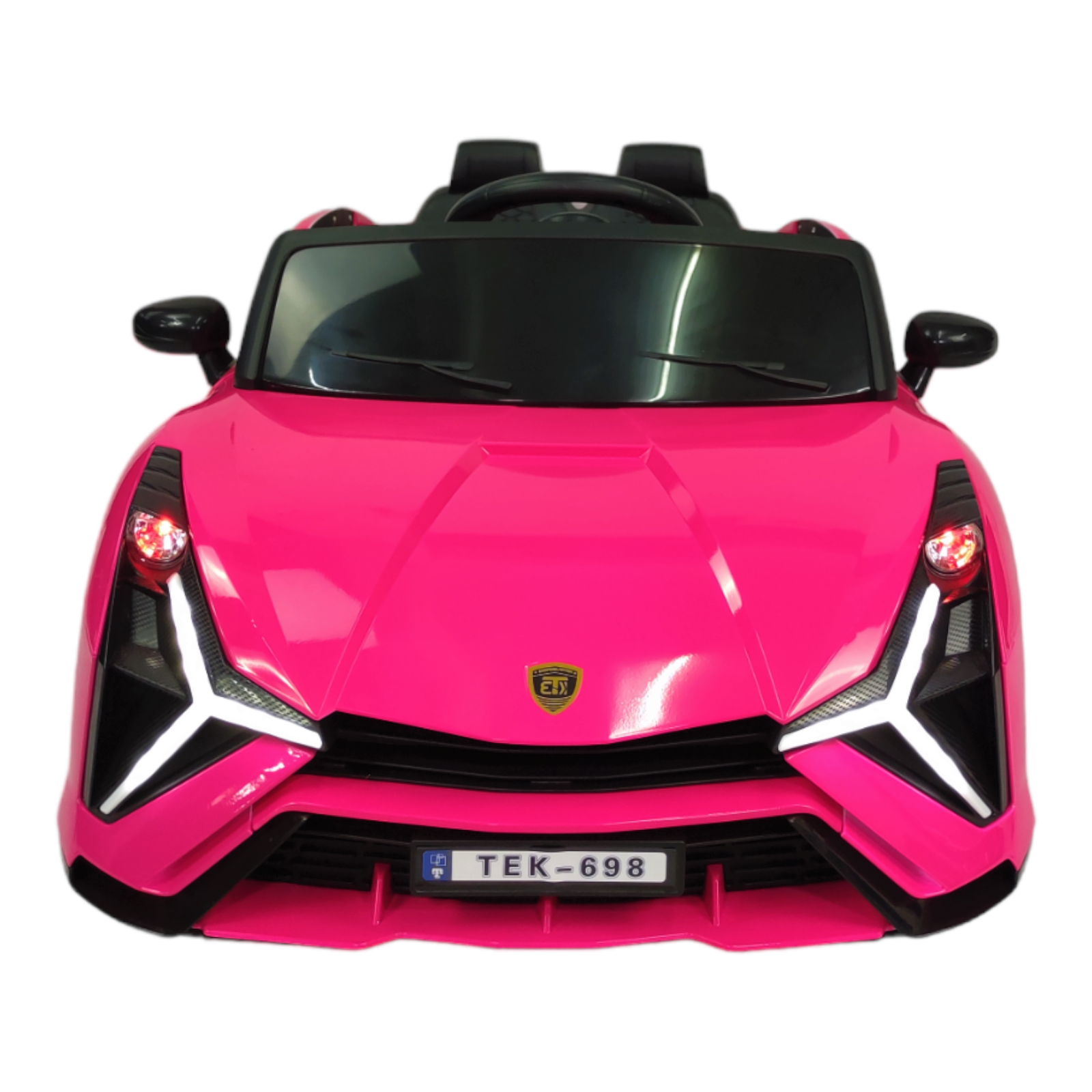 Foto 9 pulgar | Carro Montable Eléctrico para Niños TEK-698-ROSA Control Remoto Luz