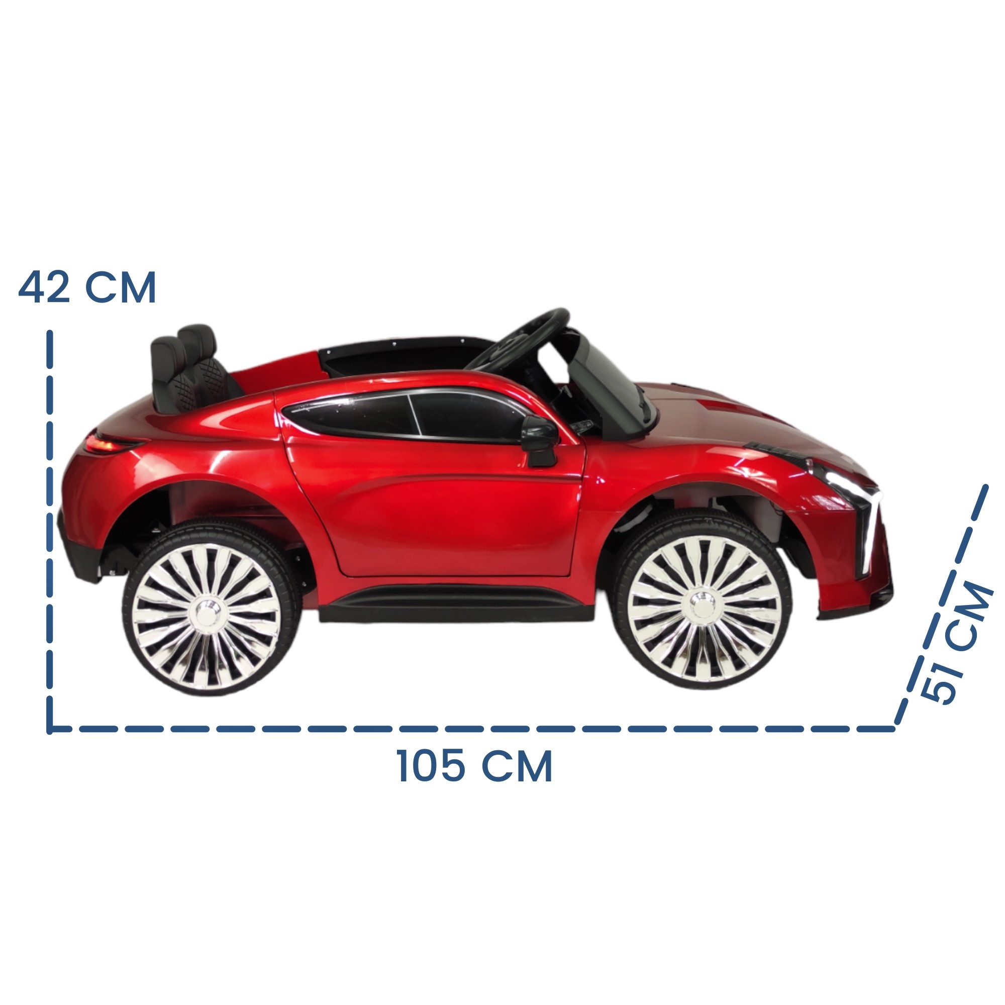Foto 6 pulgar | Carro Montable Eléctrico para Niños TEK-698-ROJO Control Remoto Luz