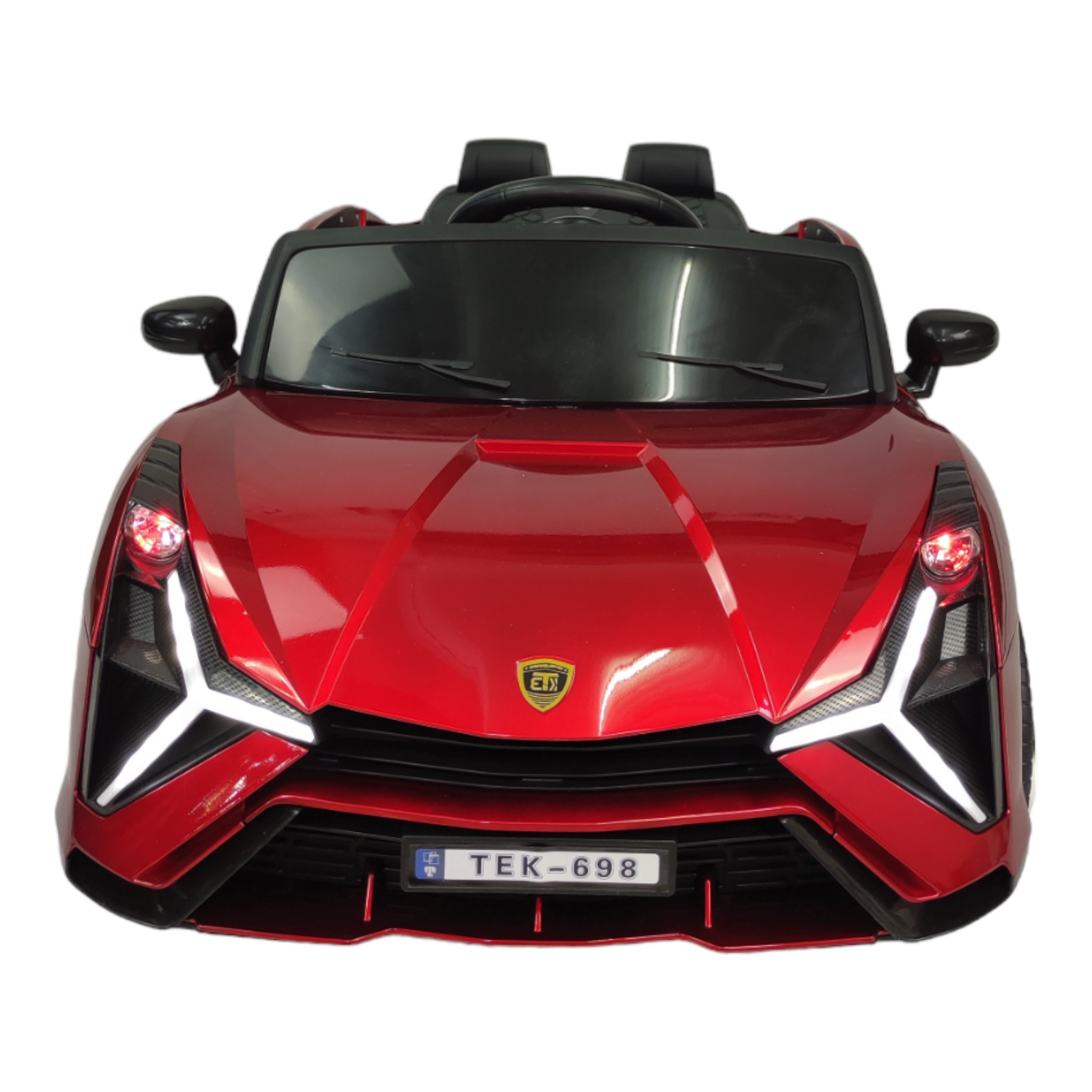 Foto 8 | Carro Montable Eléctrico para Niños TEK-698-ROJO Control Remoto Luz