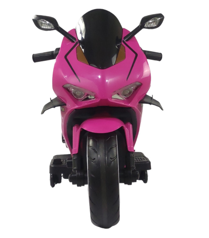 Foto 8 pulgar | Motocicleta Montable Eléctrica Genérica 12V color Rosa