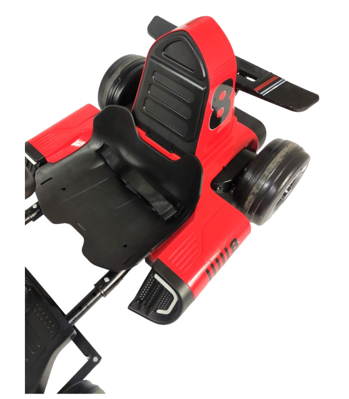 Foto 8 pulgar | Go Kart Montable Electrico Control Remoto Rojo 8 Km/h 12v7 Rojo