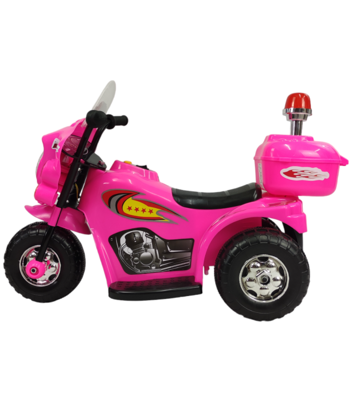 Foto 7 pulgar | Motocicleta Montable Eléctrica Tek Sonido Luz Led 6v color Rosa