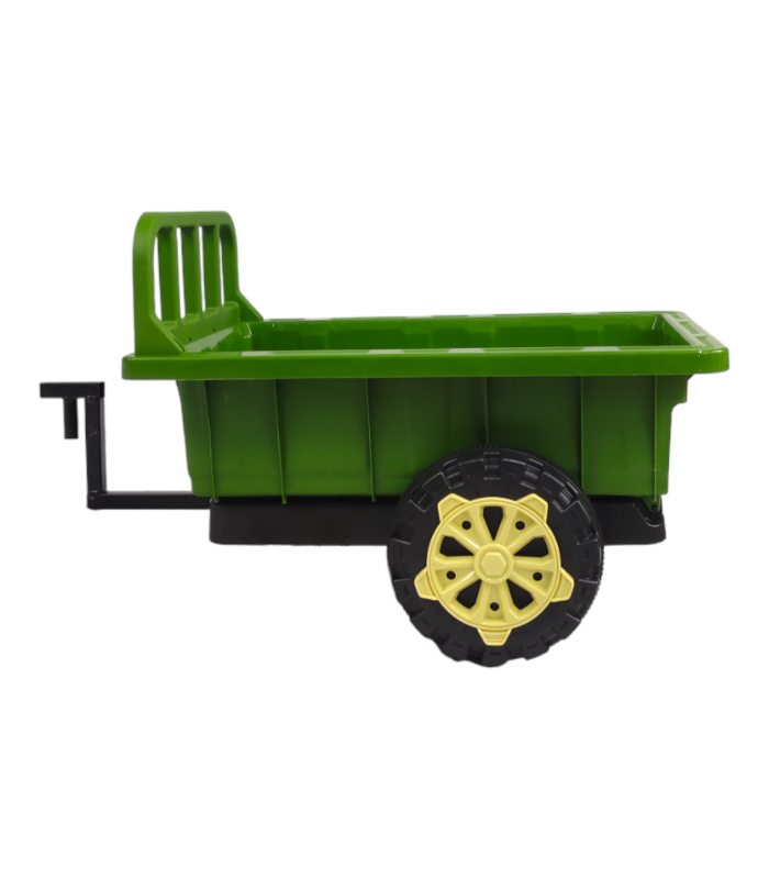 Foto 8 | Tractor Montable Electrico Con Remolque Control Remoto Verde