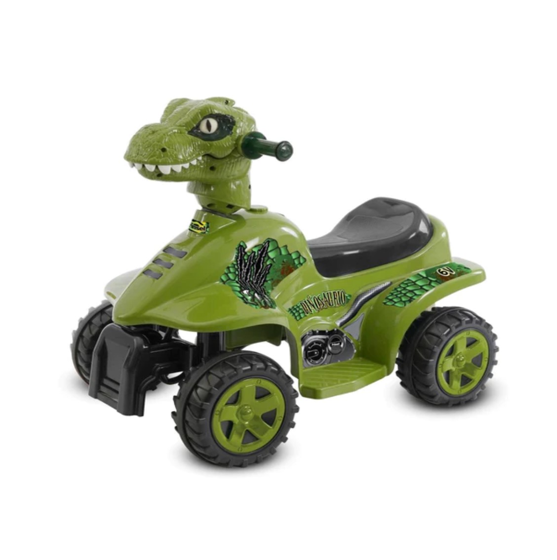 Foto 4 pulgar | Moto Eléctrica Prinsel  1298 23  Mini Quad Dinosaurio