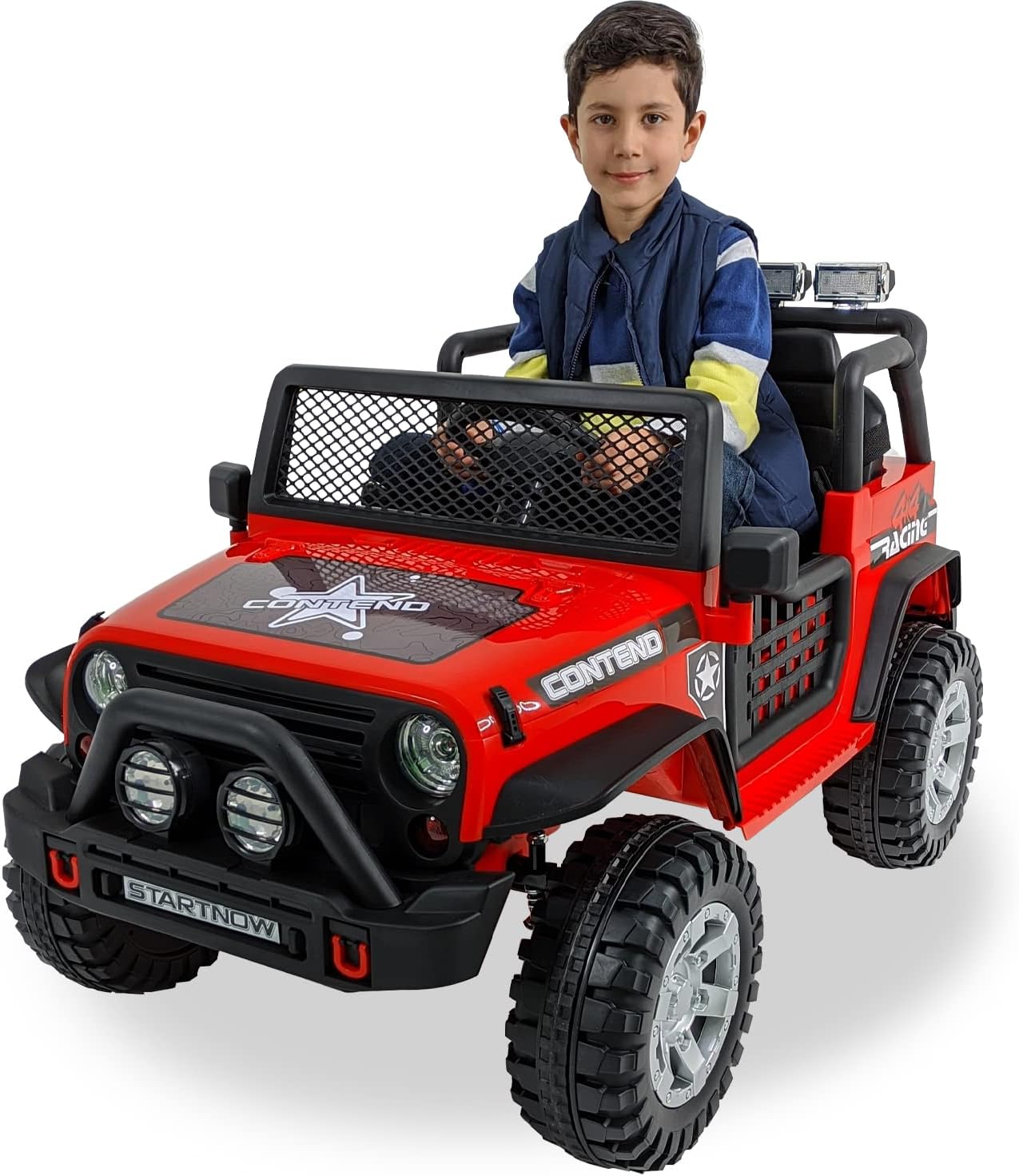 Foto 2 | Montable Eléctrico Little Monkey Jeep Sahara Offroad