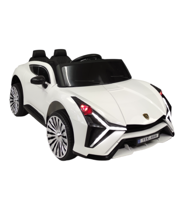 Montable para Niños Eléctrico Control Remoto Luz Blanco Lambo