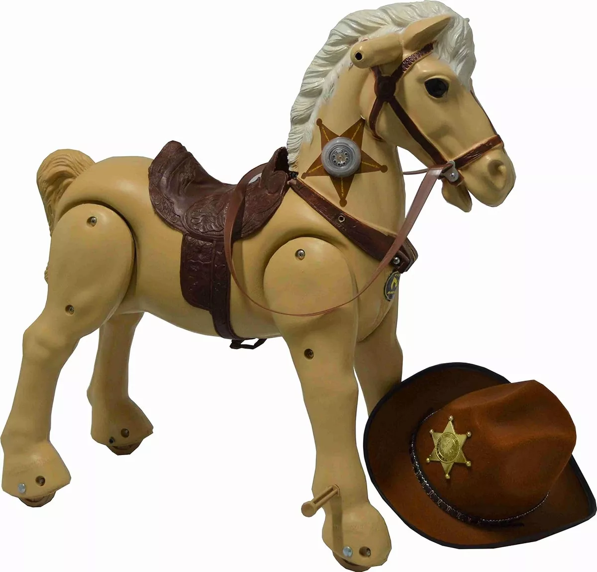 Caballo de Juguete Montable Machuka Café