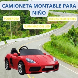 Foto 2 | Carrito Montable Eléctrico Deportivo Yei YEI-AM01RD-DEPO Rojo