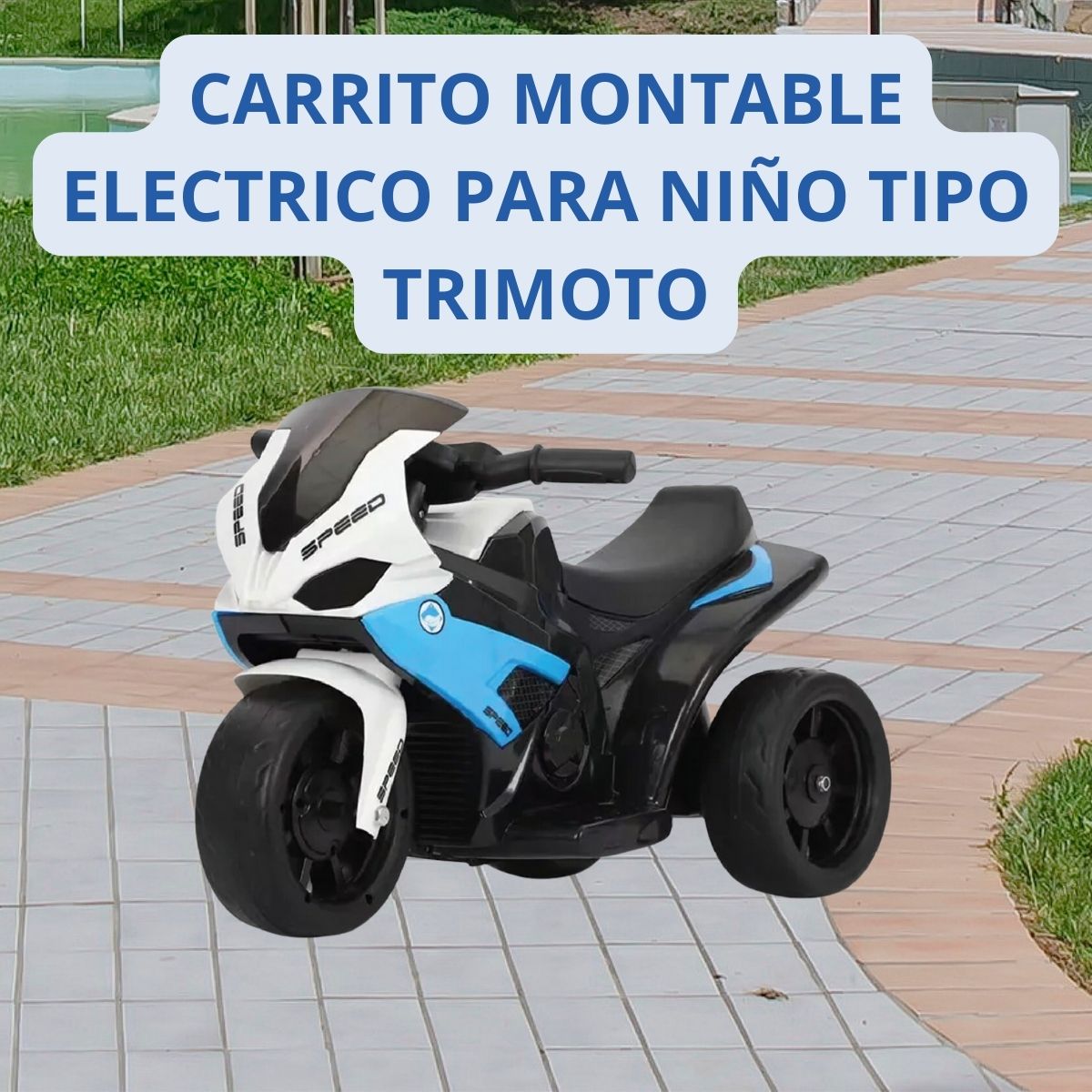 Foto 3 pulgar | Montable Eléctrico Yi color Azul