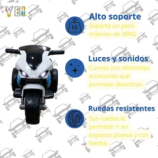 Foto 3 | Montable Eléctrico Yi color Azul
