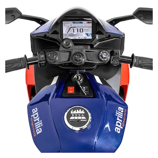 Foto 5 | Moto Montable Eléctrica 12v 2 Llantas Apoyo Azul Niño Luz