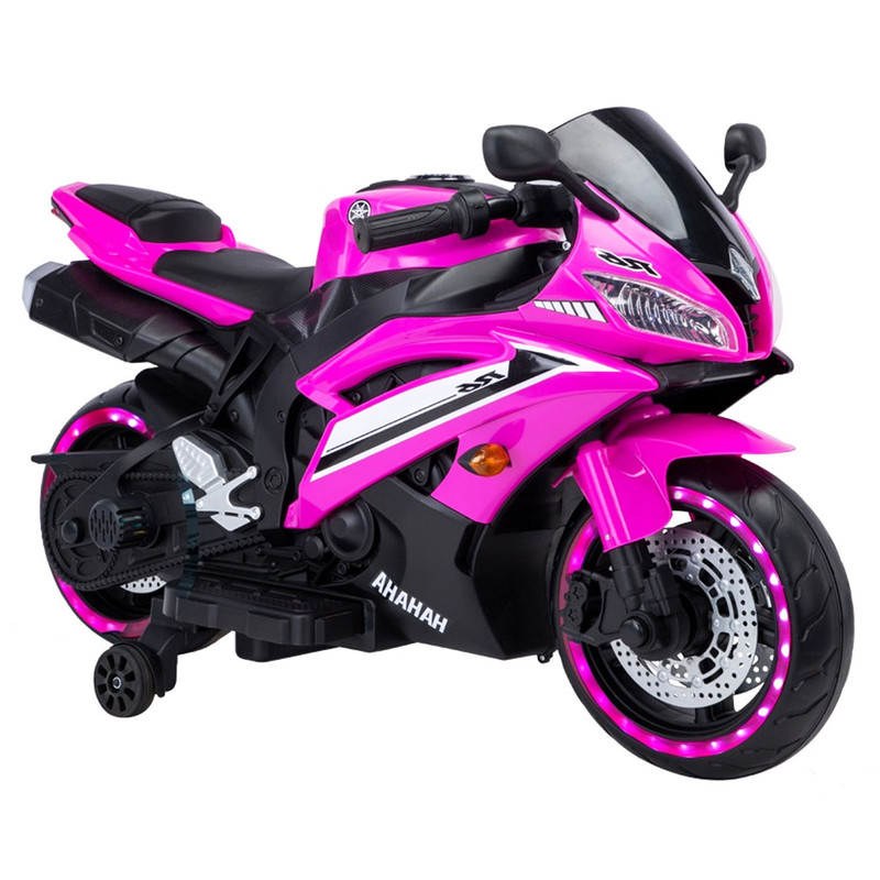 Montable Eléctrico Genérico Moto Baybee 12 V Rosa
