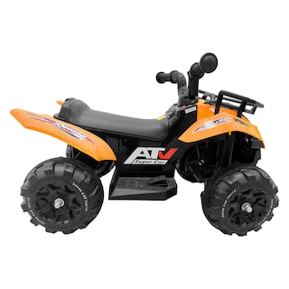 Foto 3 | Montable Eléctrico de Cuatrimoto Little Monkey 6v Moto Música Led Naranja para Niño