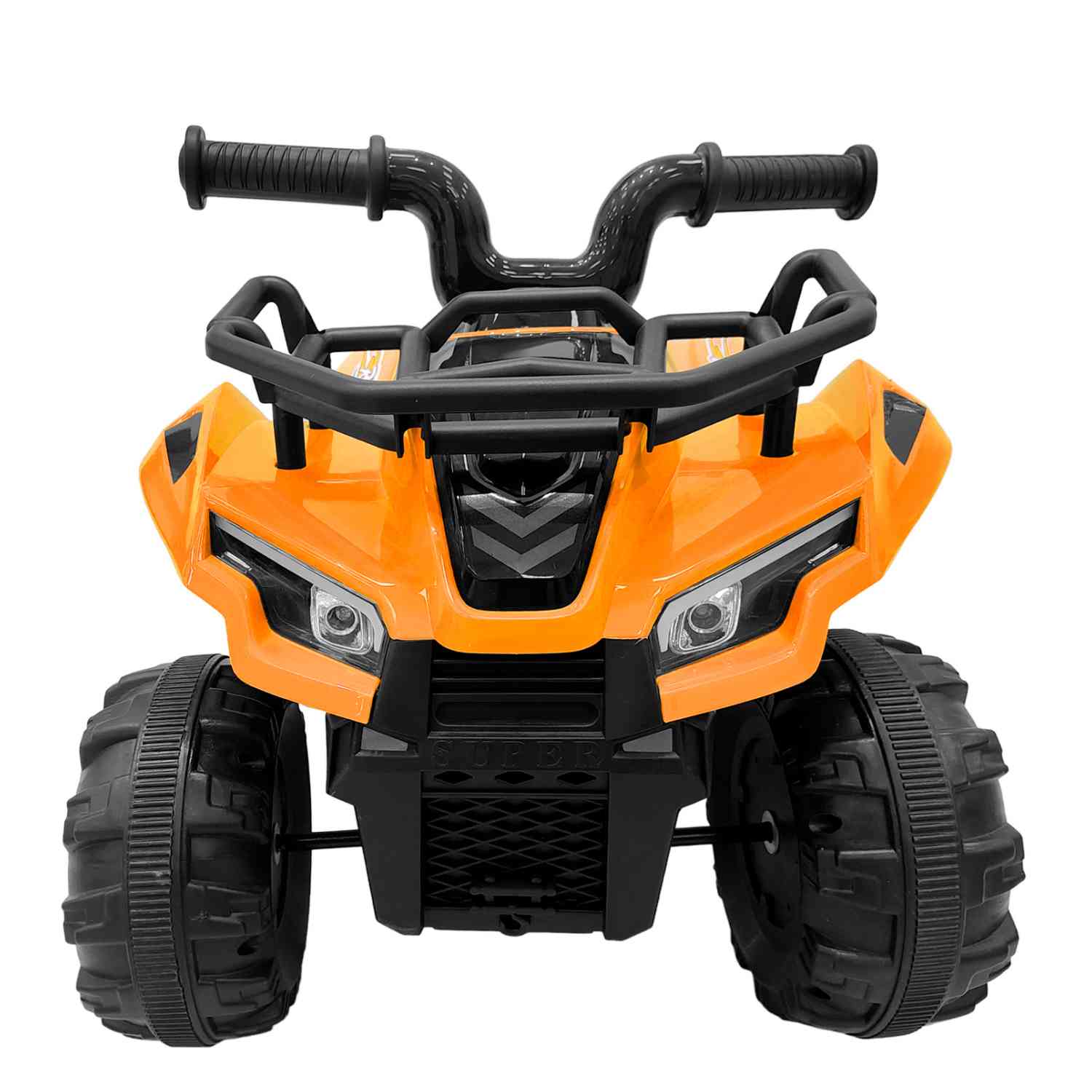 Foto 5 pulgar | Montable Eléctrico de Cuatrimoto Little Monkey 6v Moto Música Led Naranja para Niño
