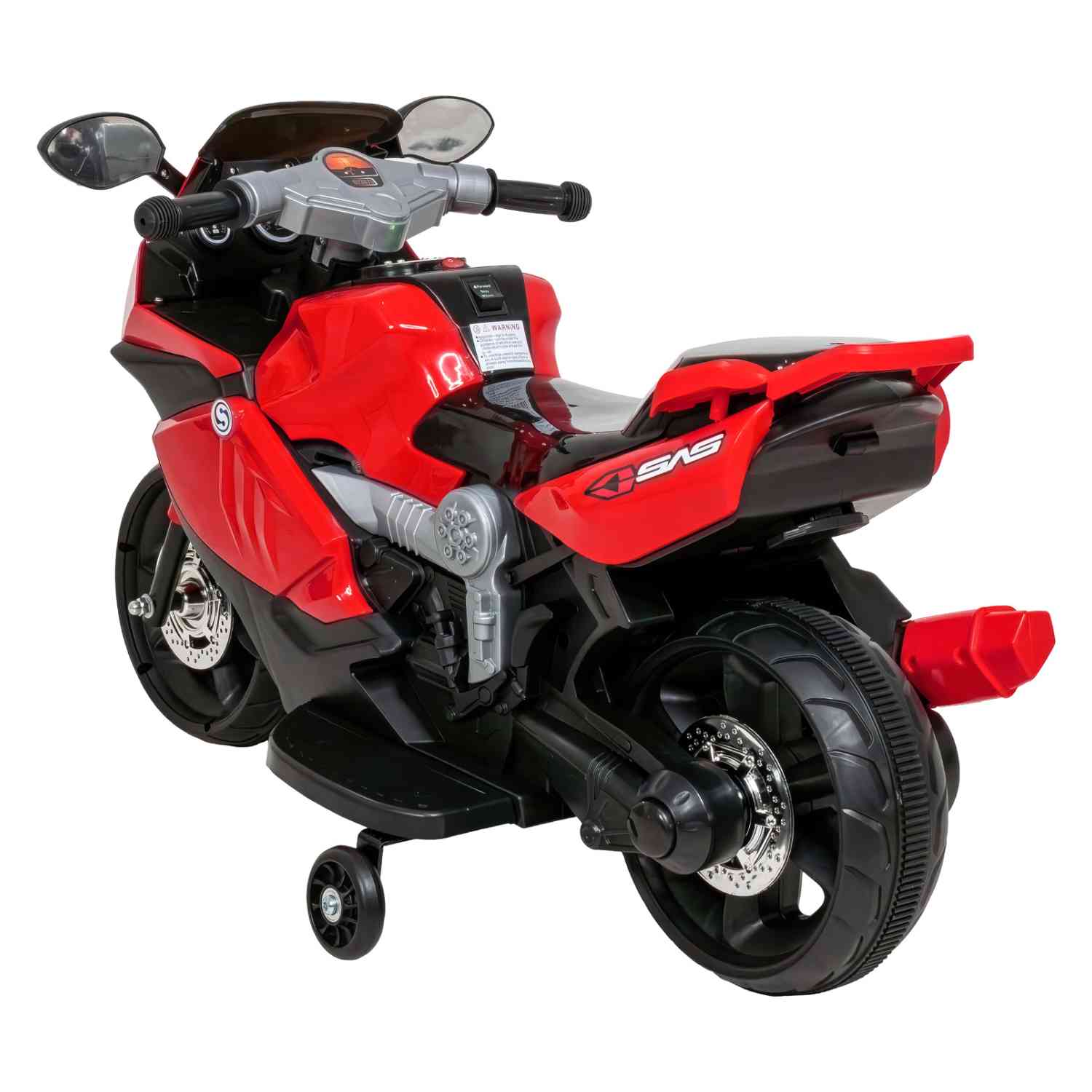 Foto 5 pulgar | Moto Montable Eléctrica 6v Little Monkey con Música y Luz Rojo