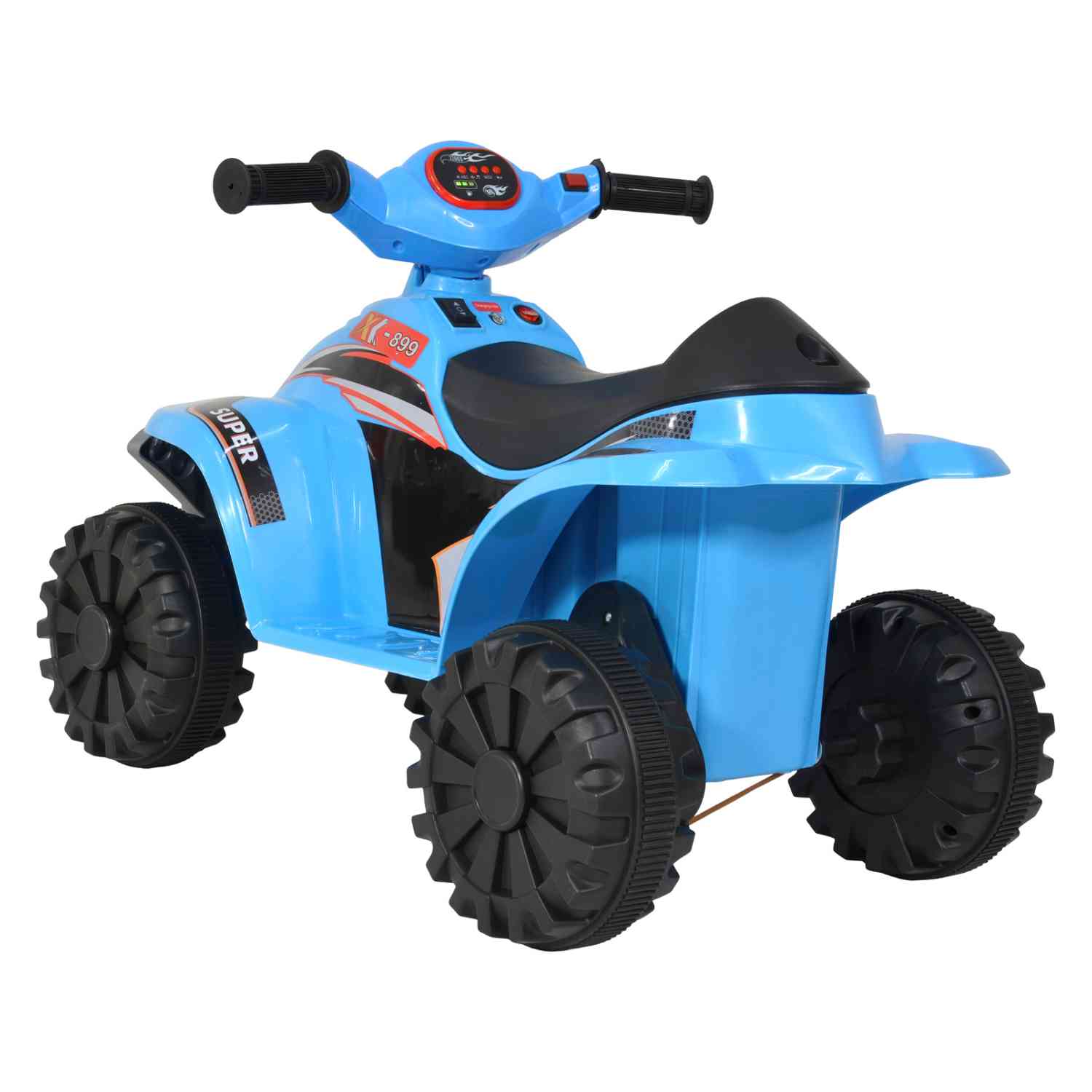 Foto 4 | Cuatrimoto Montable Eléctrica 6v Little Monkey Musical Azul