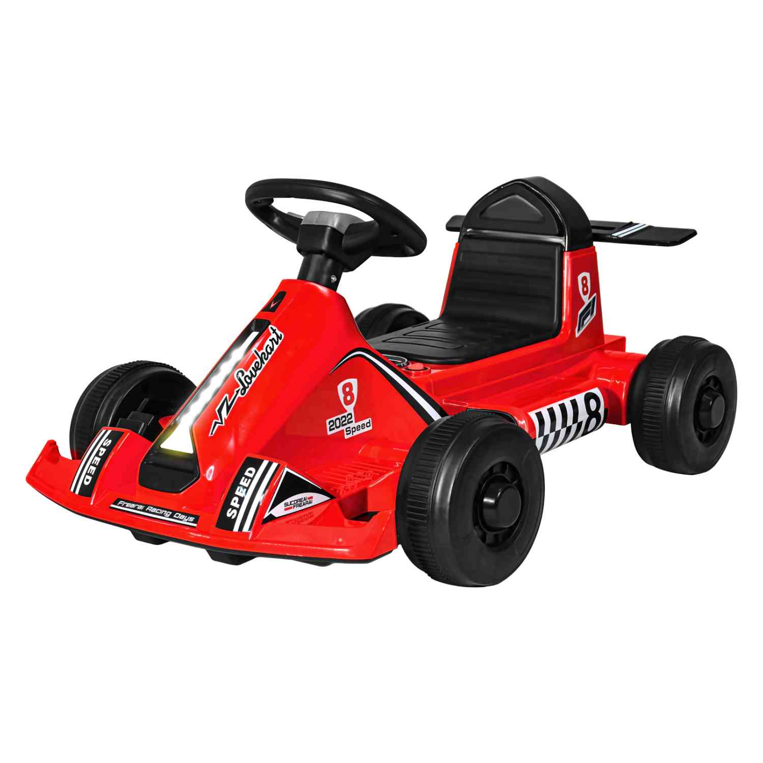 Go Kart Eléctrico Little Monkey 12v F1 Rojo