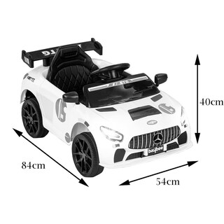 Foto 6 | Vehiculo Montable Electrico Para Niños Twister 6v Mt919a Blanco