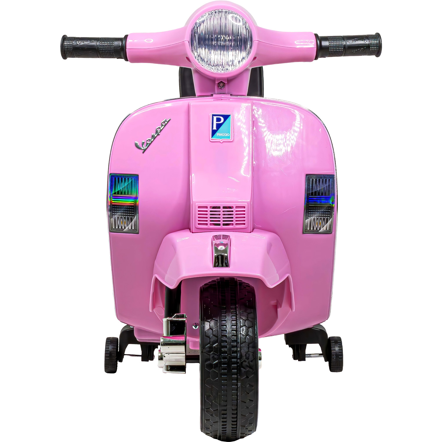 Foto 2 | Moto Vespa Eléctrica Montable Little Monkey Rosa Ajustable 6v para Niña