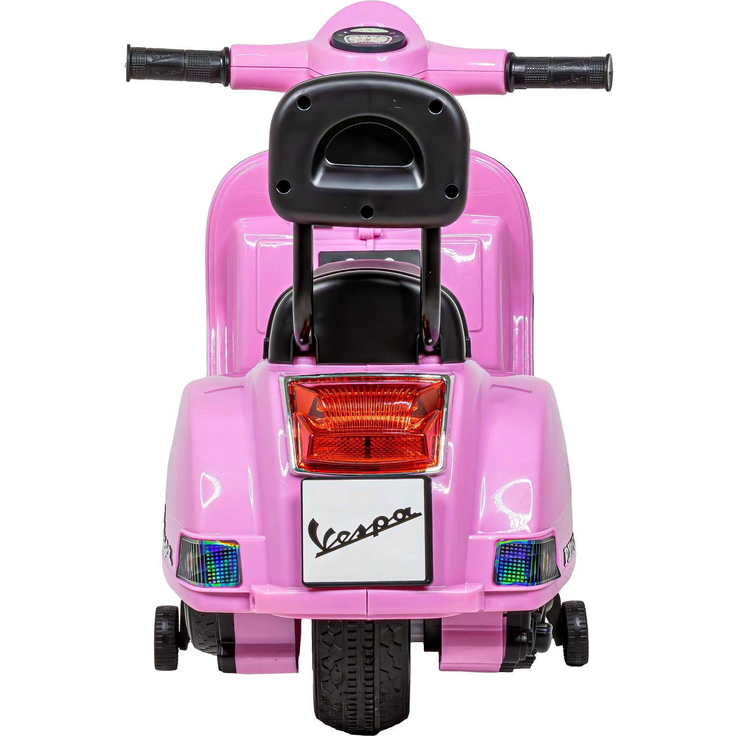 Foto 5 pulgar | Moto Vespa Eléctrica Montable Little Monkey Rosa Ajustable 6v para Niña