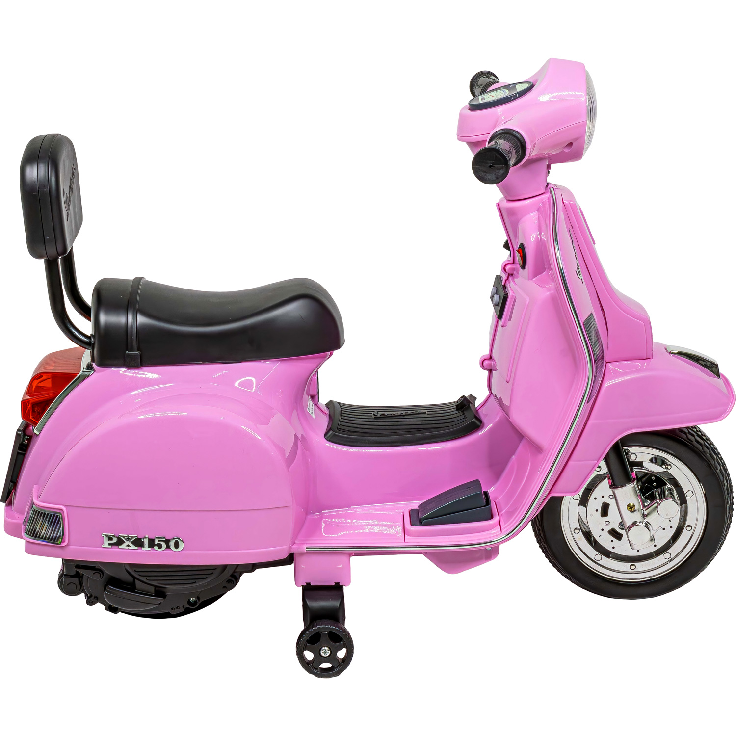 Foto 5 | Moto Vespa Eléctrica Montable Little Monkey Rosa Ajustable 6v para Niña