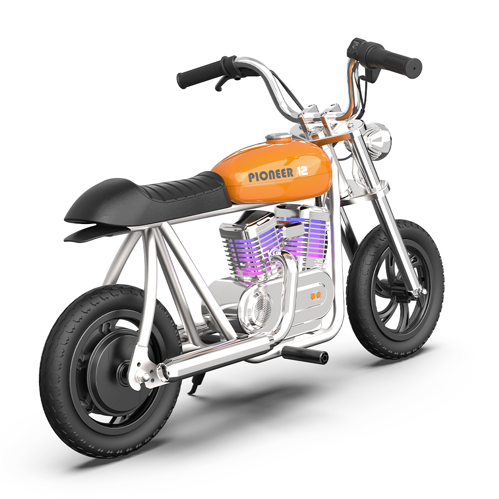 Foto 3 | Moto Eléctrica Infantil Kubor Hypergogo Pioneer 12 Pro Naranja