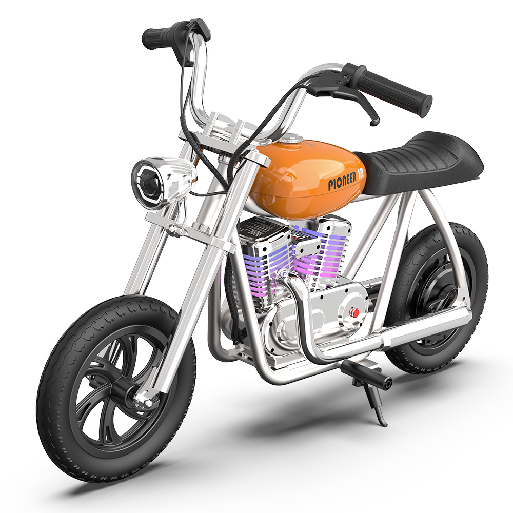 Foto 5 pulgar | Moto Eléctrica Infantil Kubor Hypergogo Pioneer 12 Pro Naranja