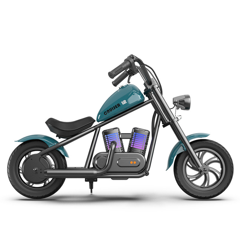 Moto Electrica Infantil Hyper Gogo Cruiser 12 Plus Azul