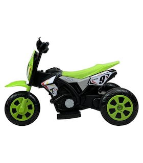 Foto 6 | Motocicleta Montable Para Niños 3 Ruedas Sonido,luz 6v Verde